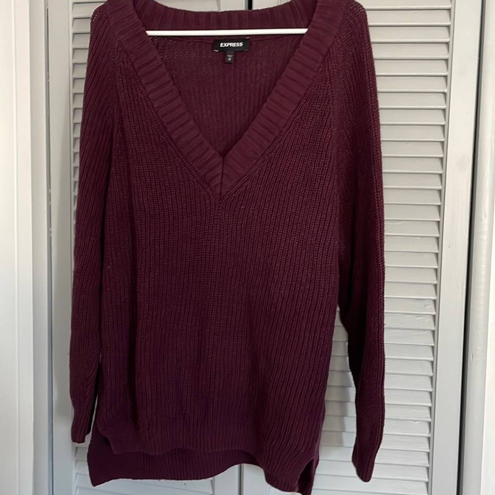 Express Oversized Knit Sweater
